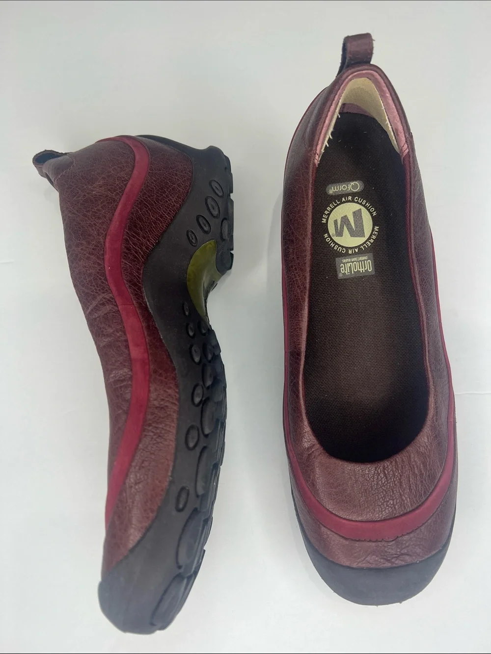 Merrell Women's Burgundy Slip-On Flats
